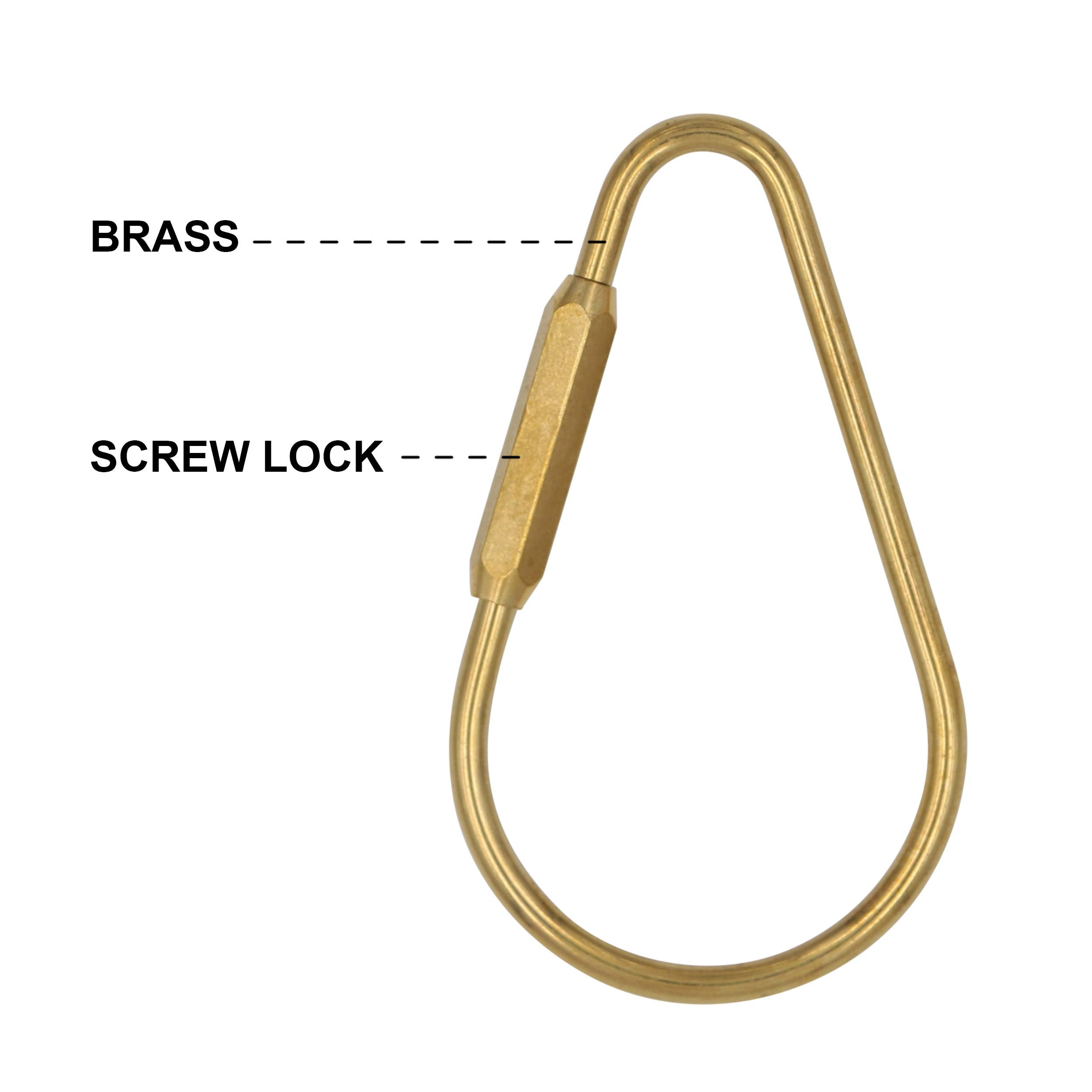 Brass Extension With Screw Closure