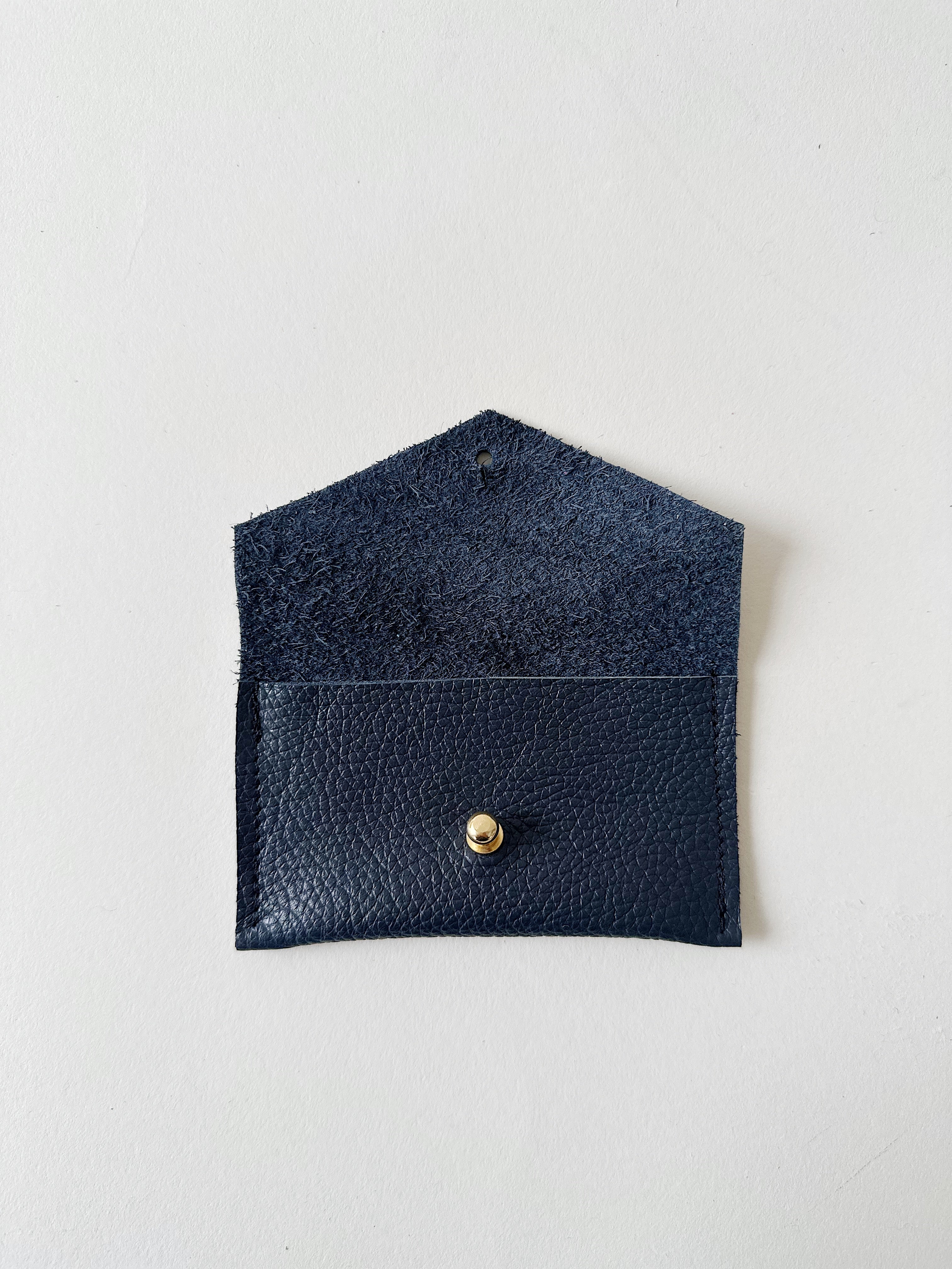 Black Pebble Grain Cardholder