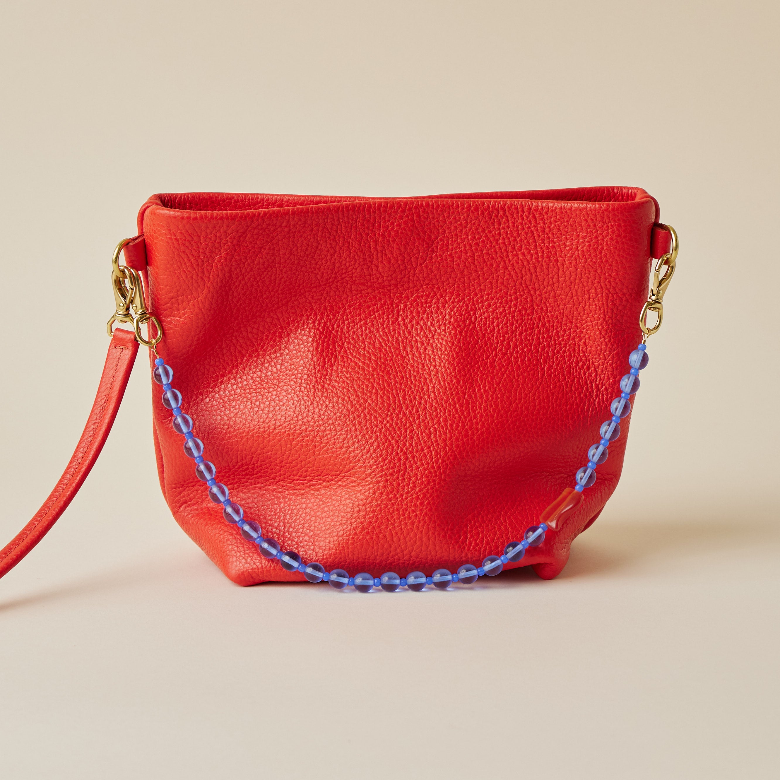 River Blue Beaded Handle