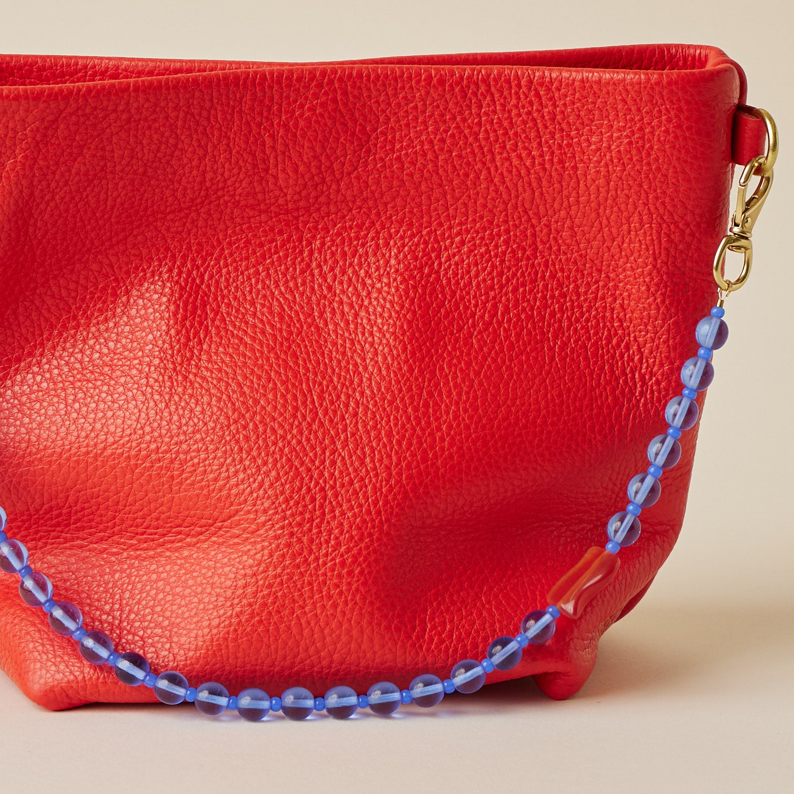 River Blue Beaded Handle