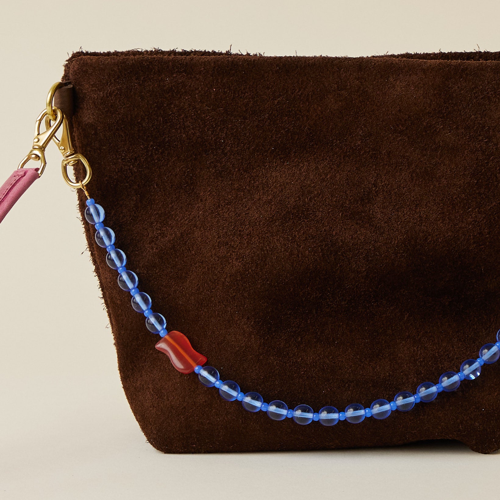 River Blue Beaded Handle