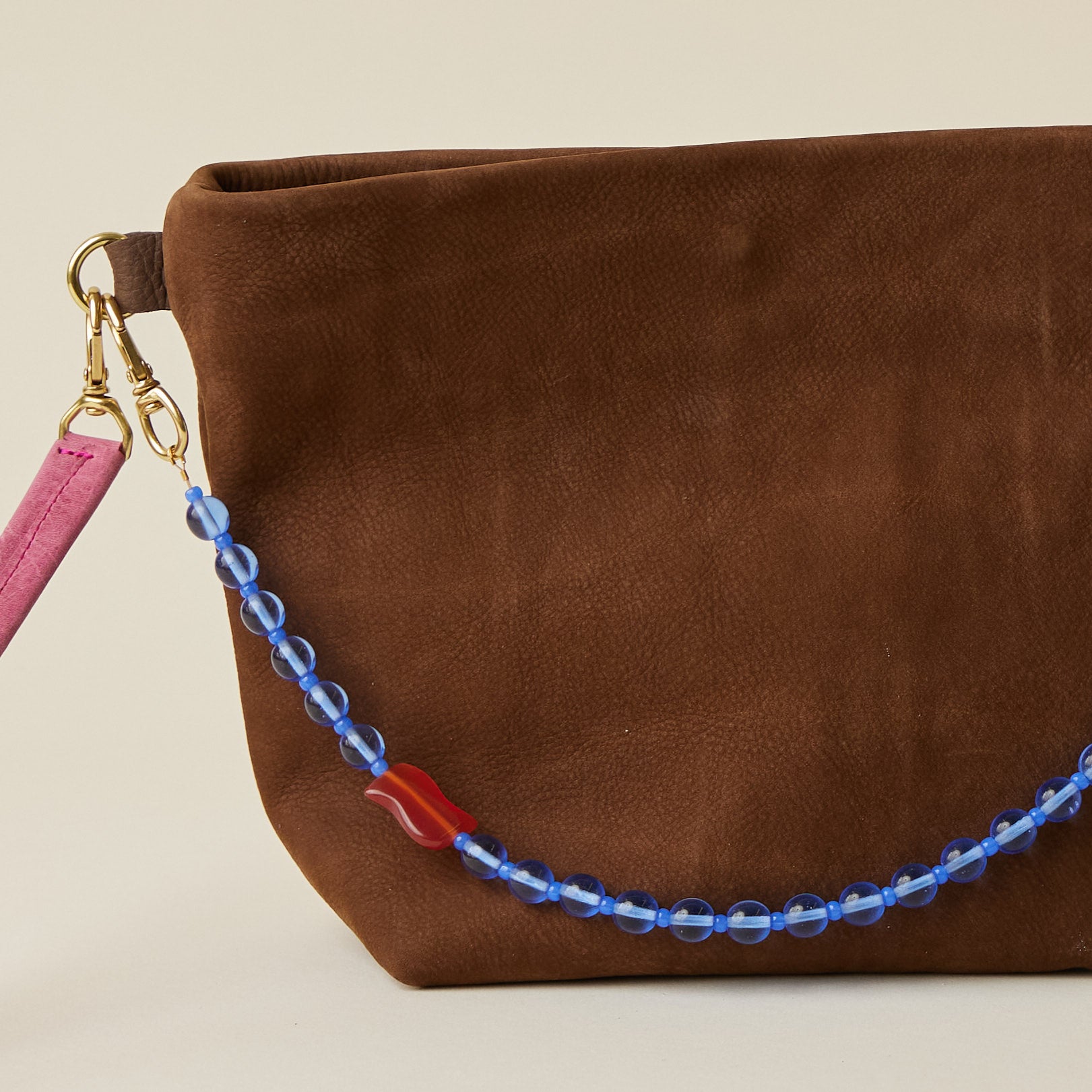 River Blue Beaded Handle