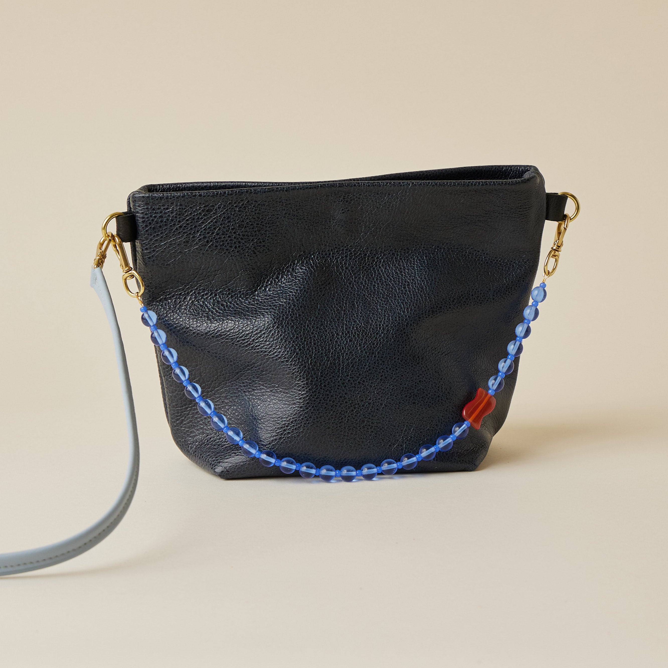 River Blue Beaded Handle