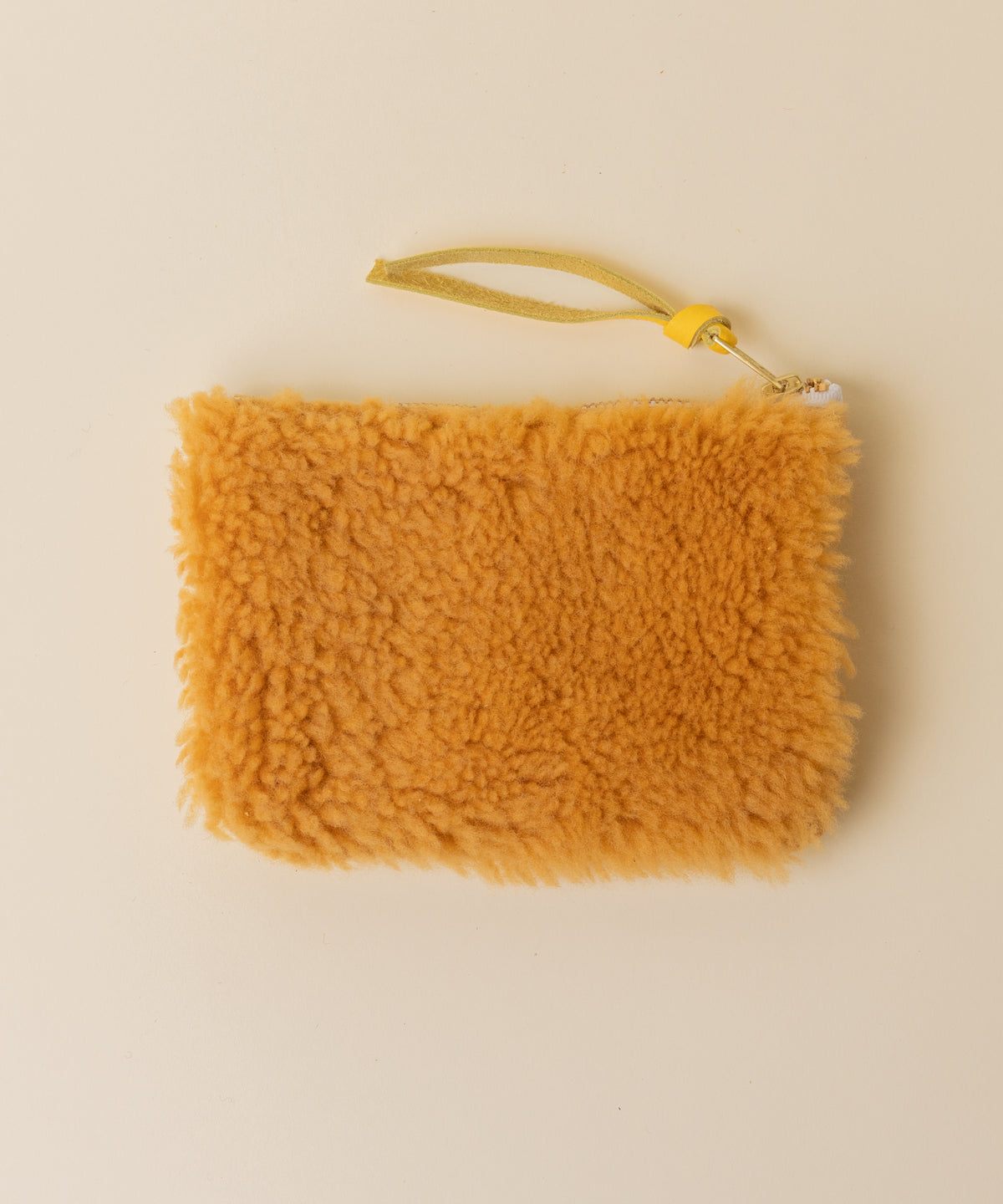 Canary/Ginger Lambswool Essential Pouch