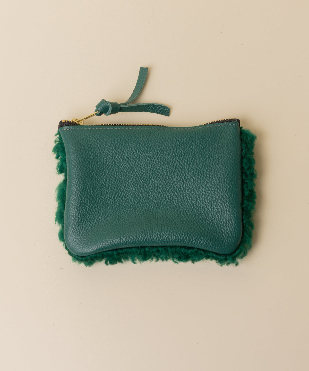 Malachite/Emerald Lambswool Essential Pouch