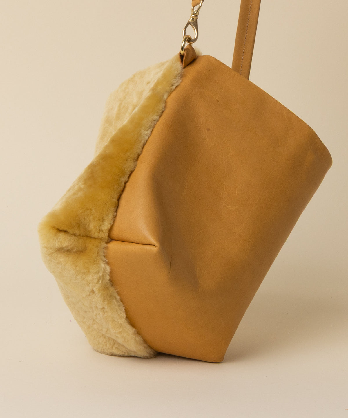 Citrine Shearling Party Bucket