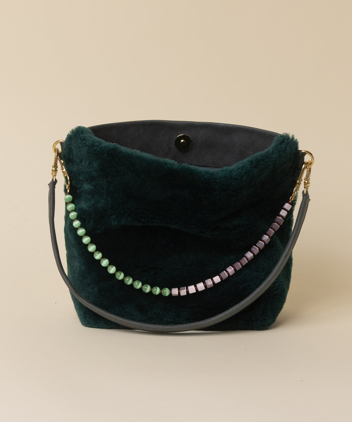 Pine Shearling Party Bucket
