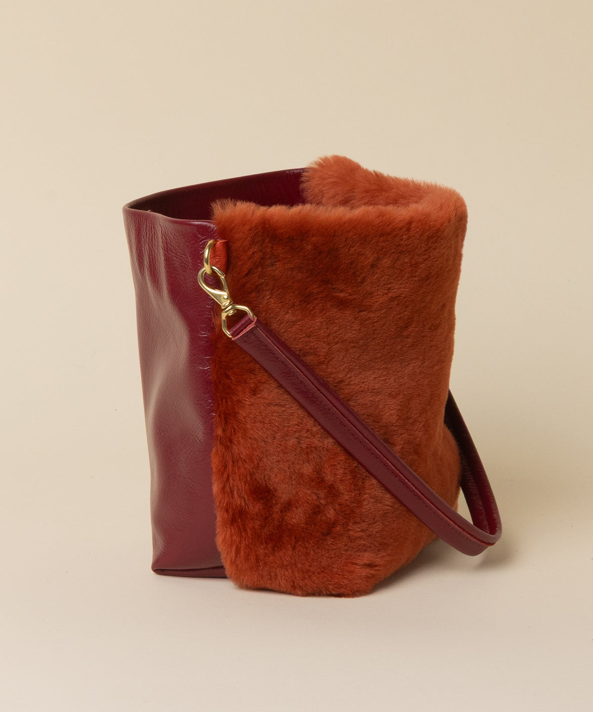 Saffron Shearling Party Bucket