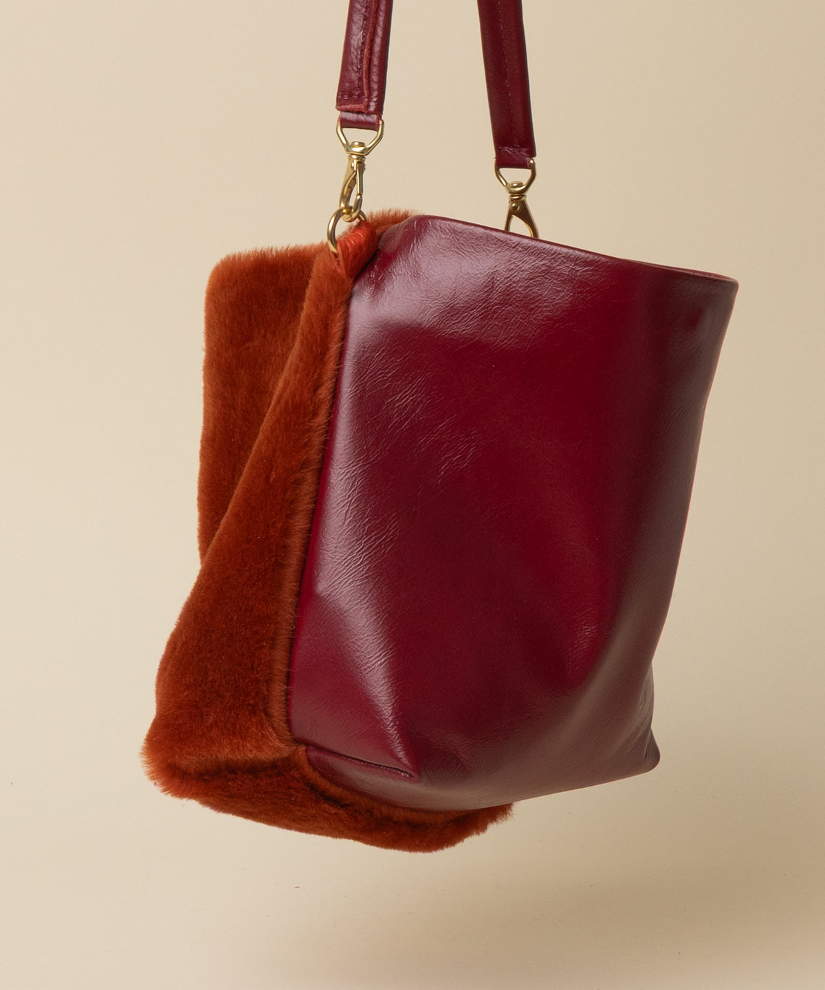 Saffron Shearling Party Bucket