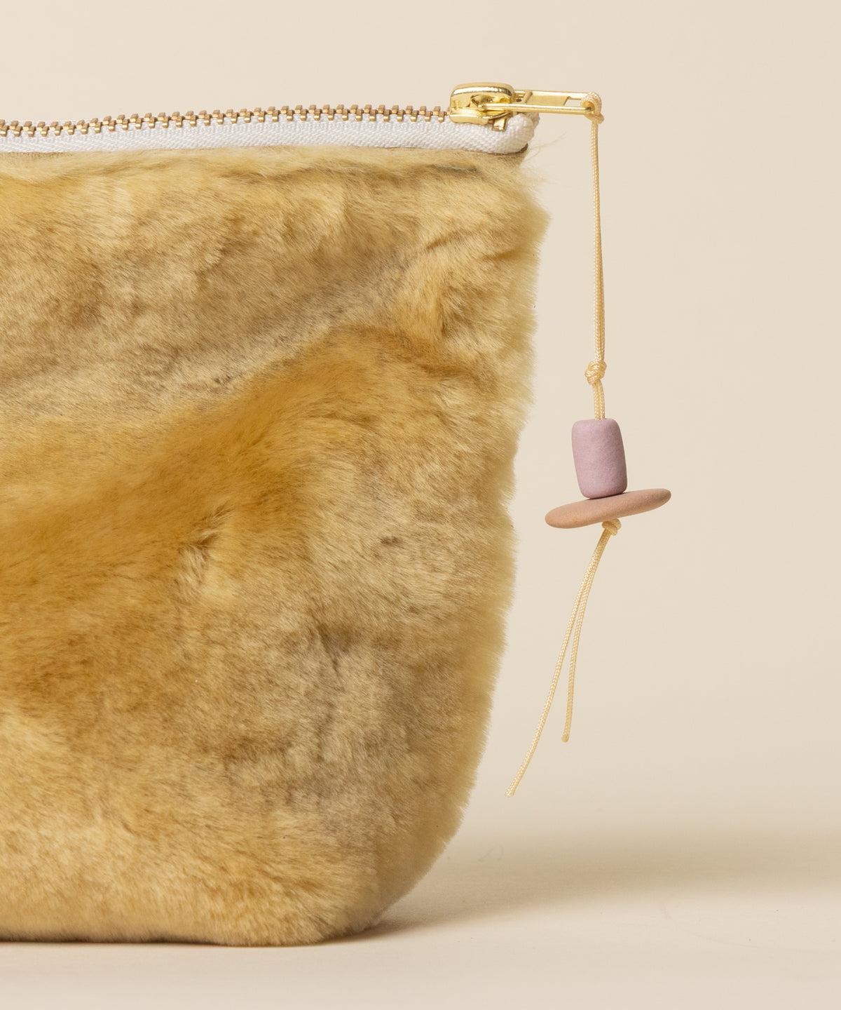 Citrine Shearling Slouchie