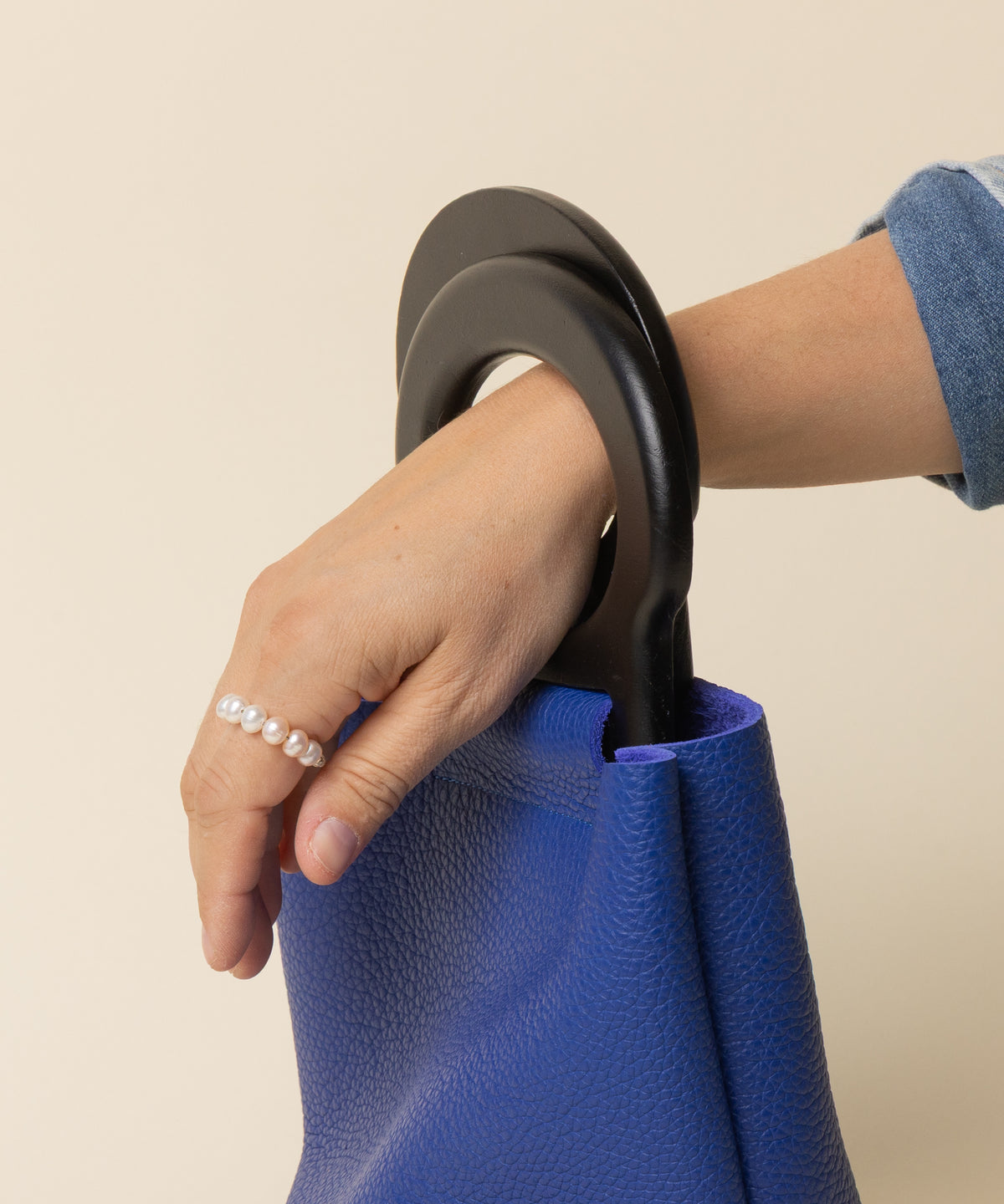 Regency Blue/Black Cherry Mini Picnic Tote