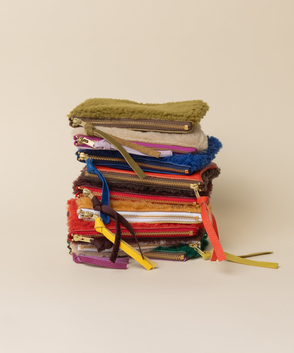 Tarragon/Kiwi Lambswool Essential Pouch