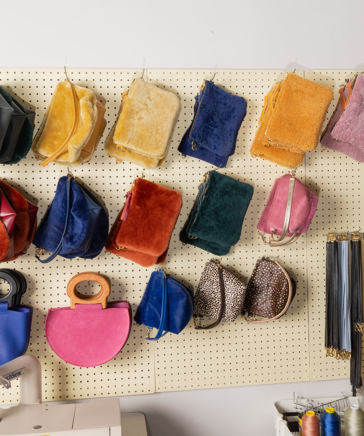 Saffron Shearling Party Bucket