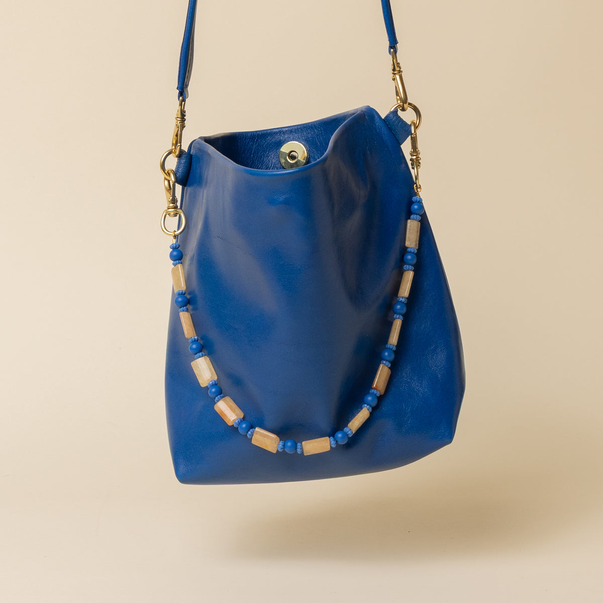 Cornflower Beaded Handle