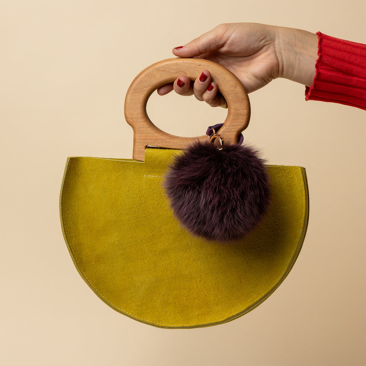 Fox Fur Pom