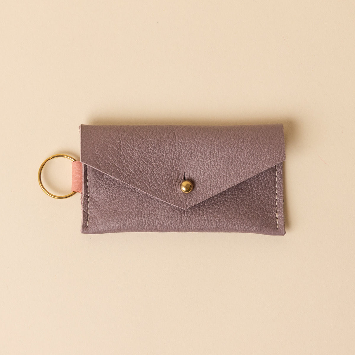 Mauve/Salmon Caro Cardholder