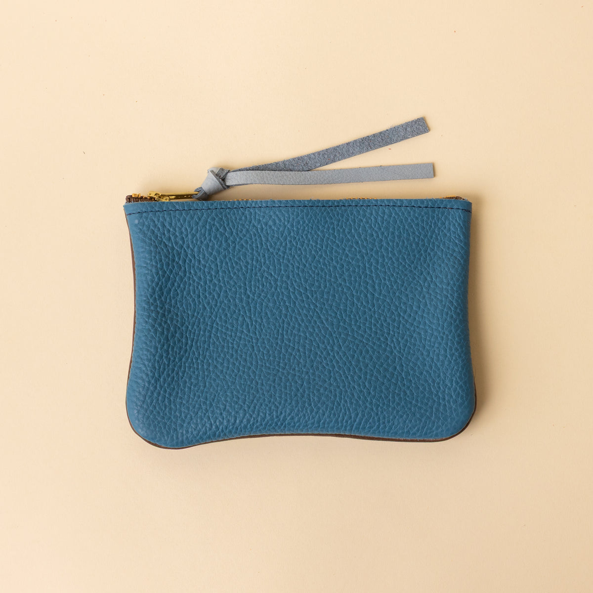 Upcycled Milk Chocolate/Azure Essential Pouch