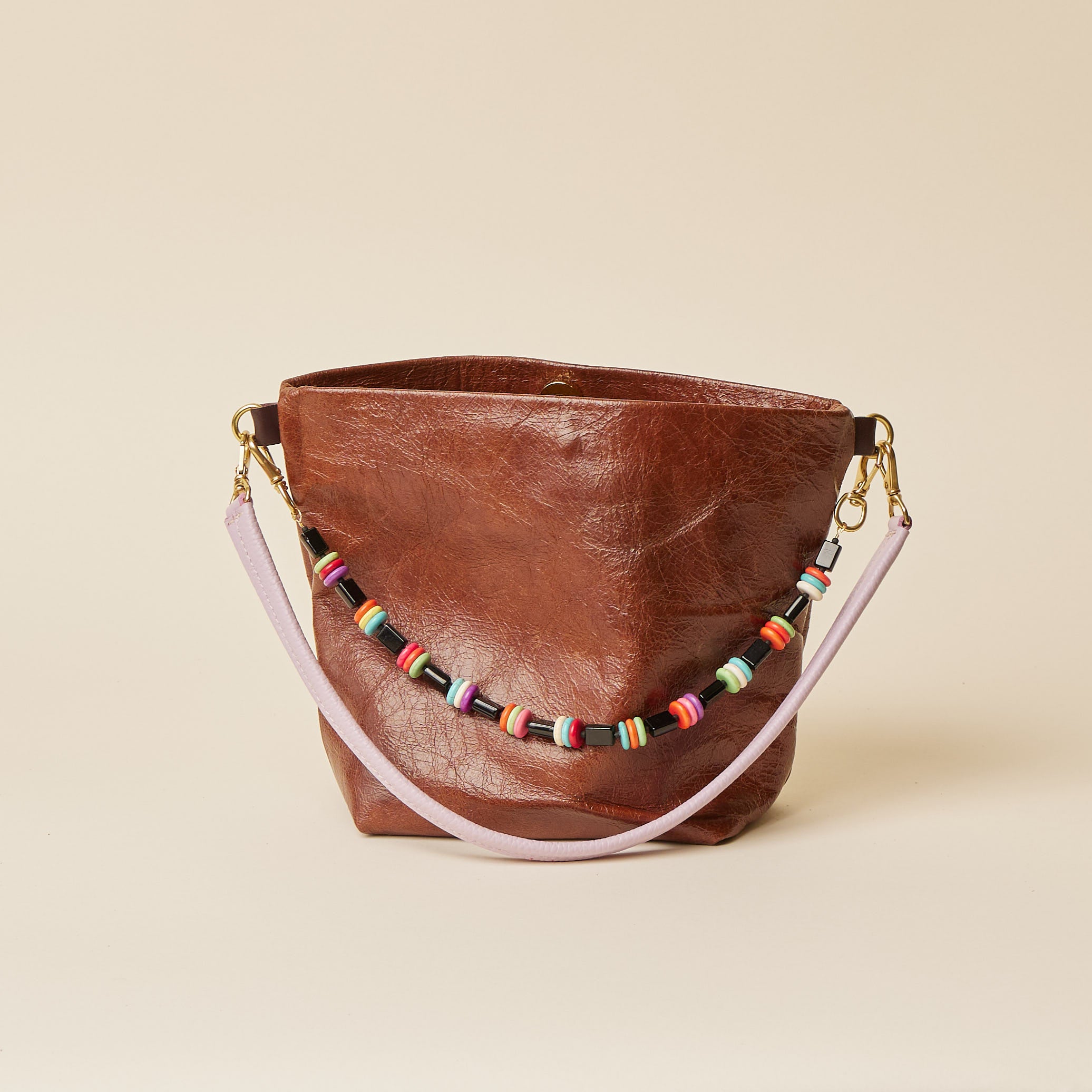 Upcycled Brown Party Bucket