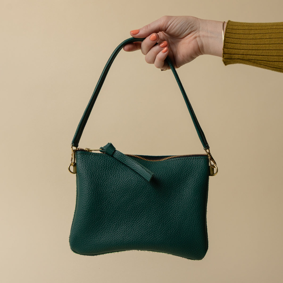 Malachite/Malachite Suede Crossbody