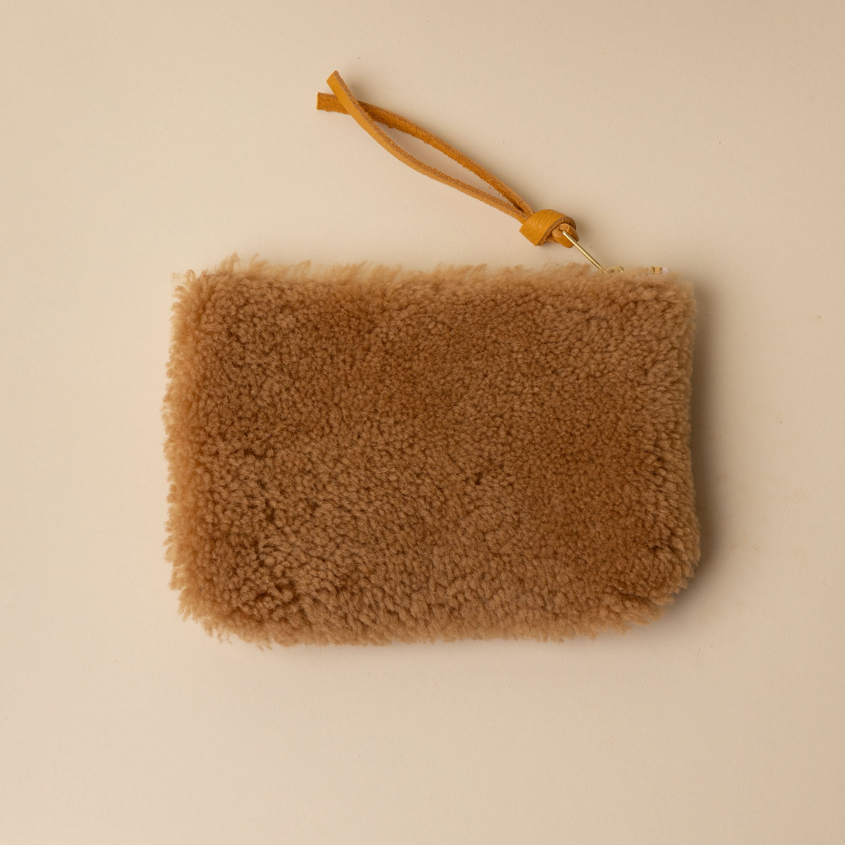 Mustard/Honey Lambswool Essential Pouch