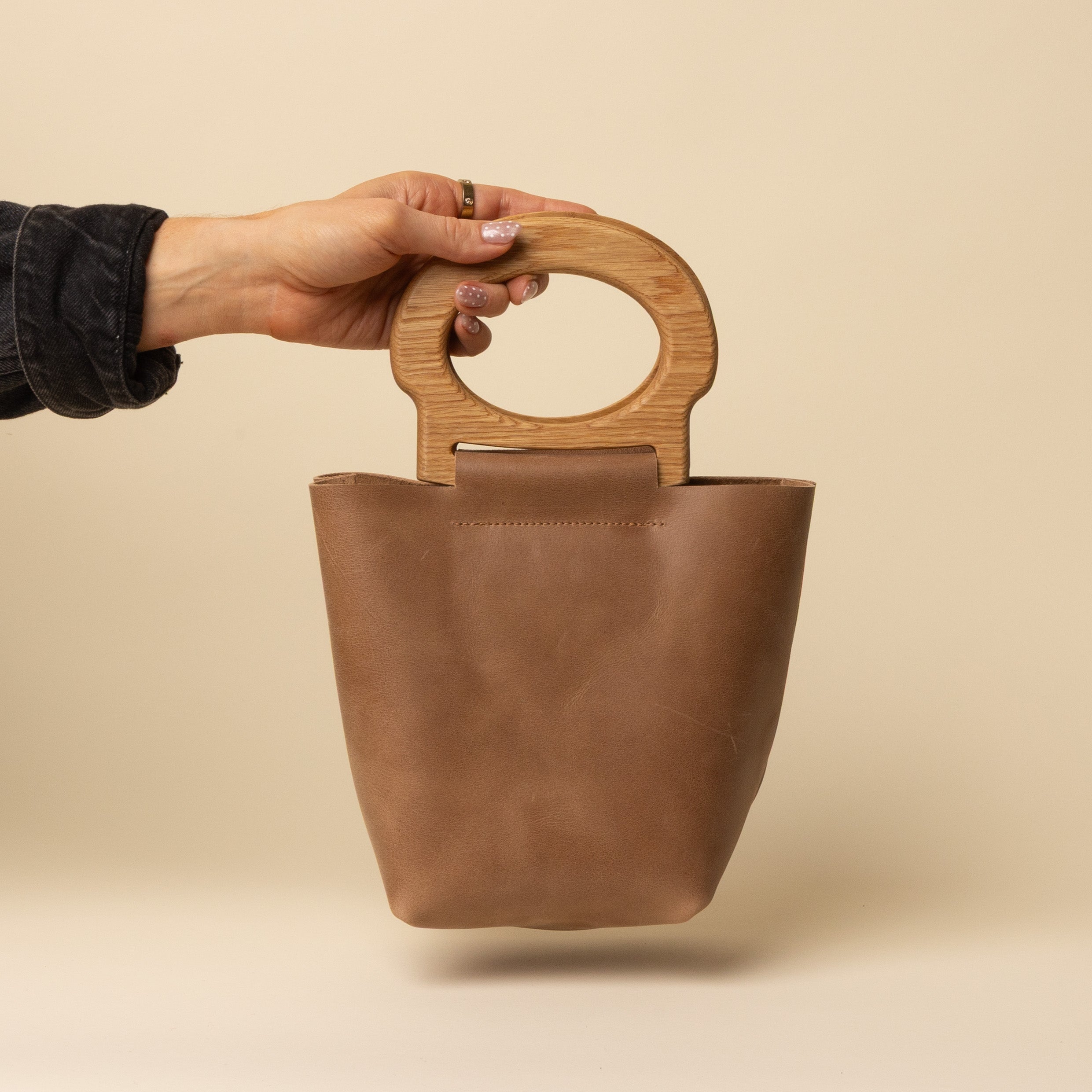 Toffee/Oak Mini Picnic Tote