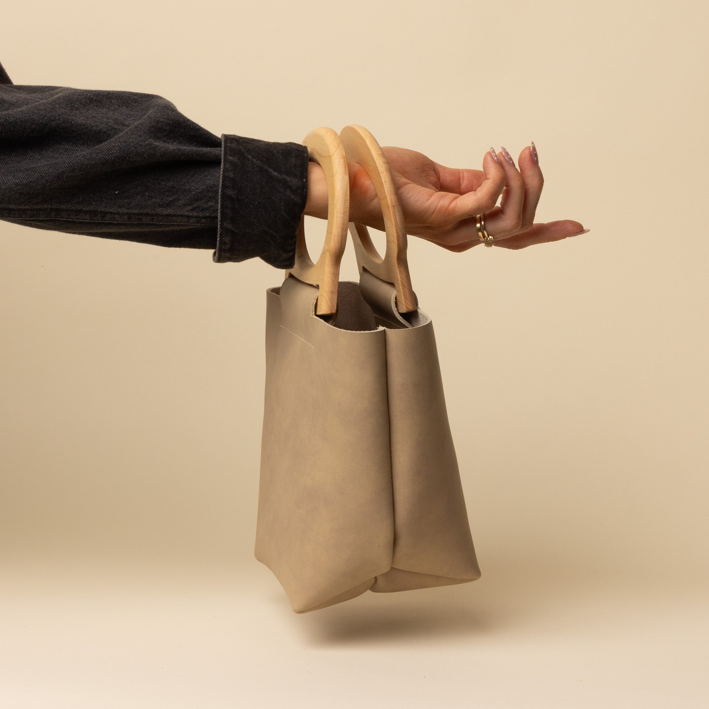 Ash/White Maple Mini Picnic Tote
