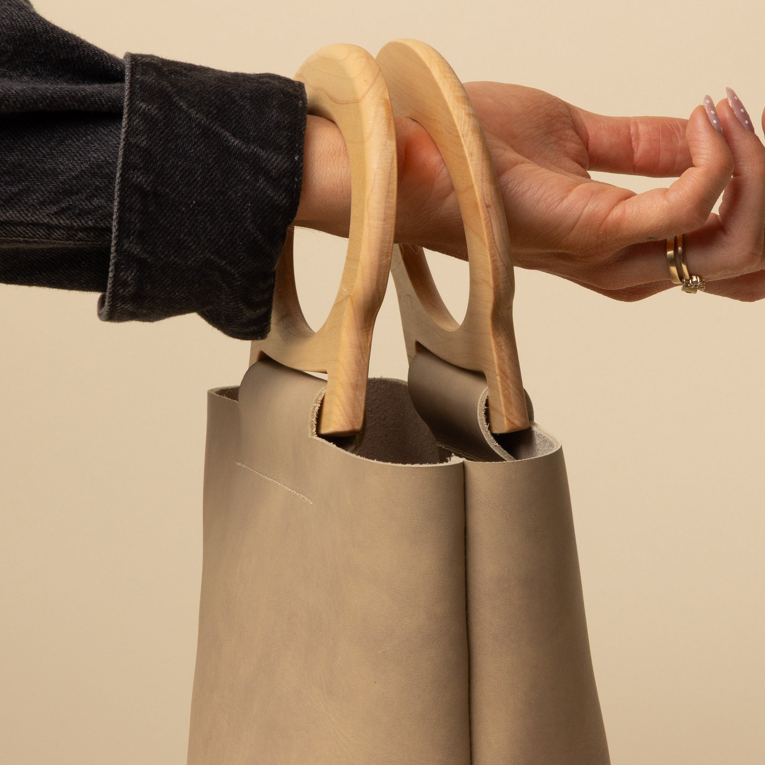 Ash/White Maple Mini Picnic Tote
