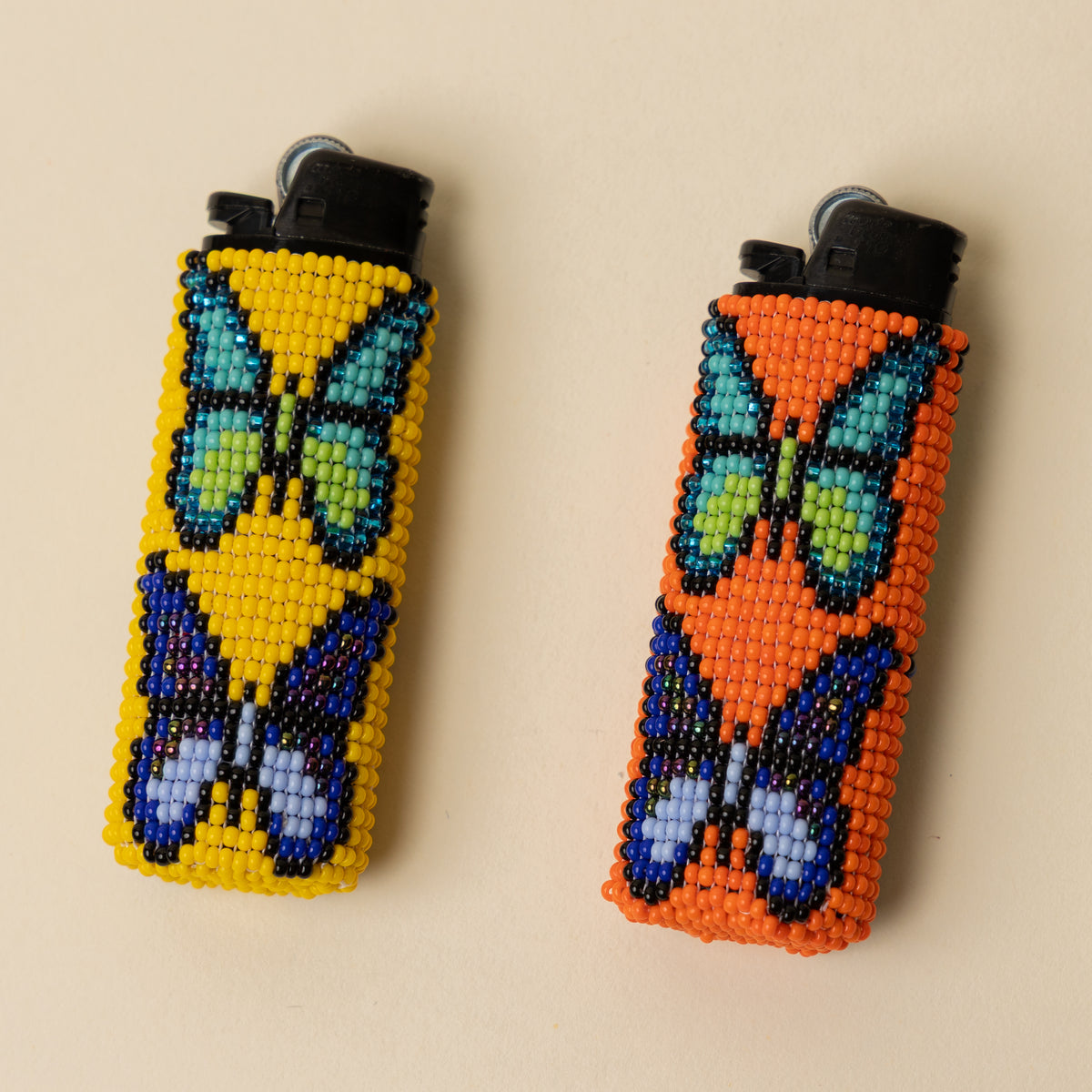 Native Beaded Lighter Case