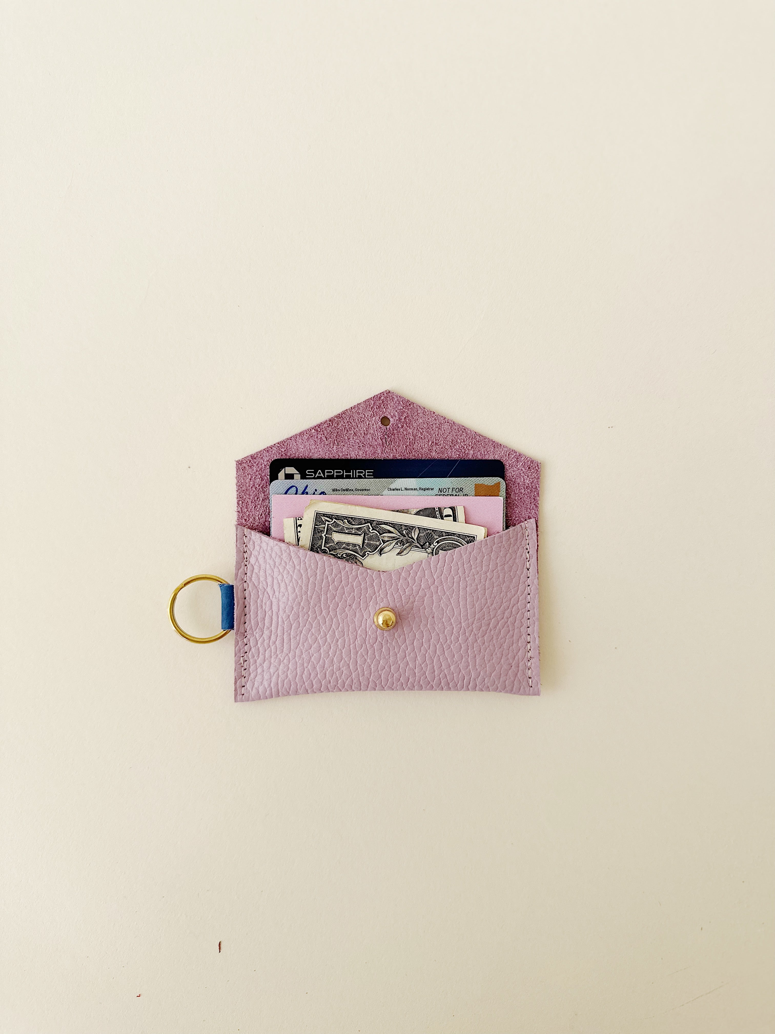 Lilac/Cobalt Caro Cardholder