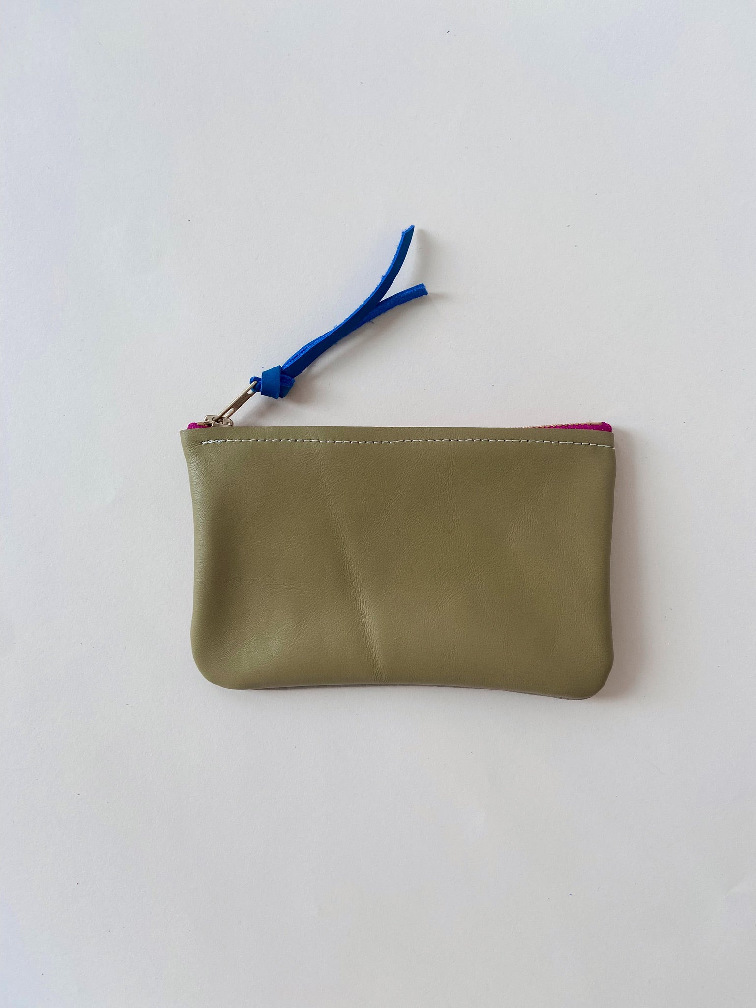 Olive Green/Beige Essential Pouch