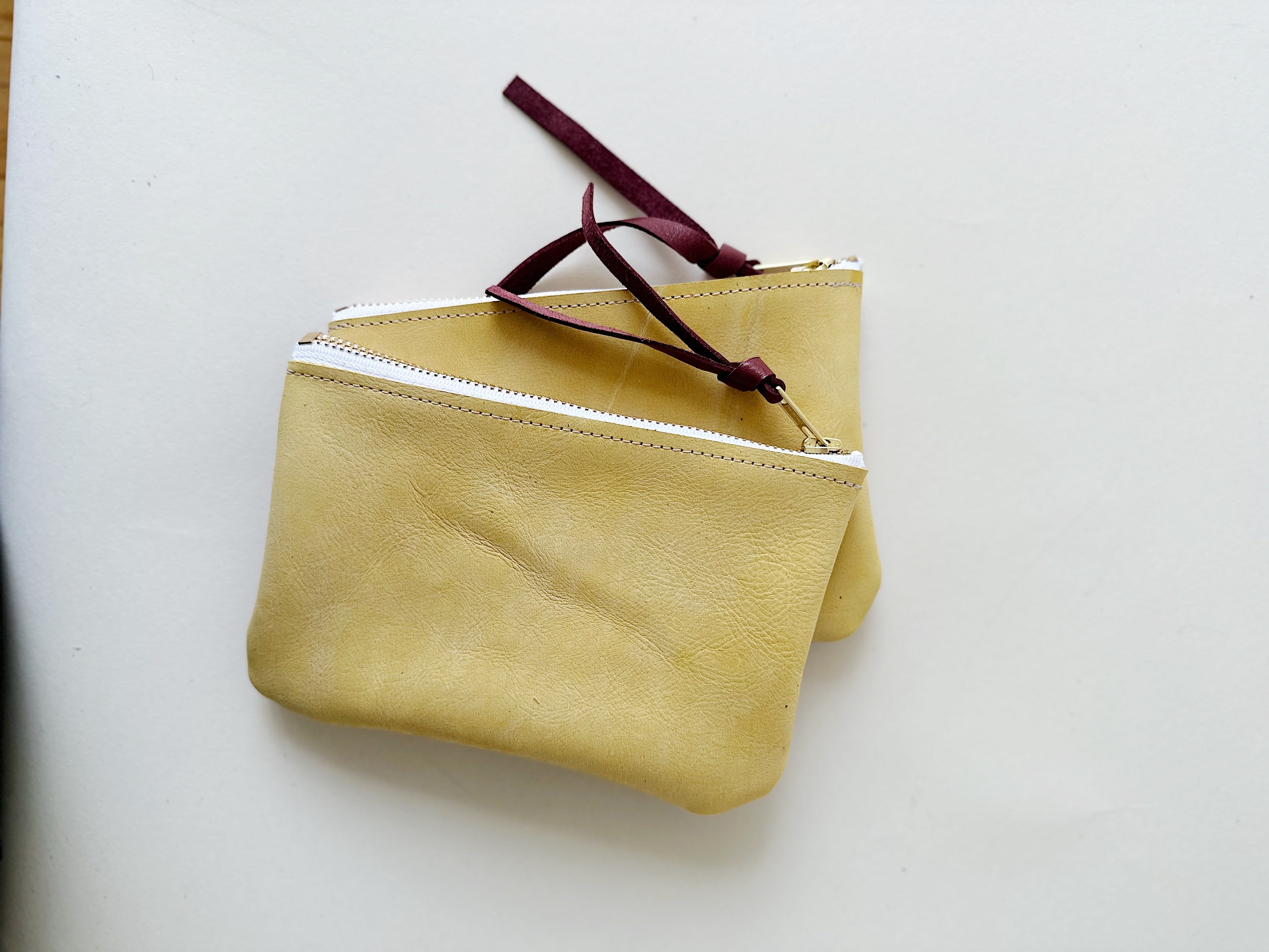 Butter Yellow/Lilac Essential Pouch
