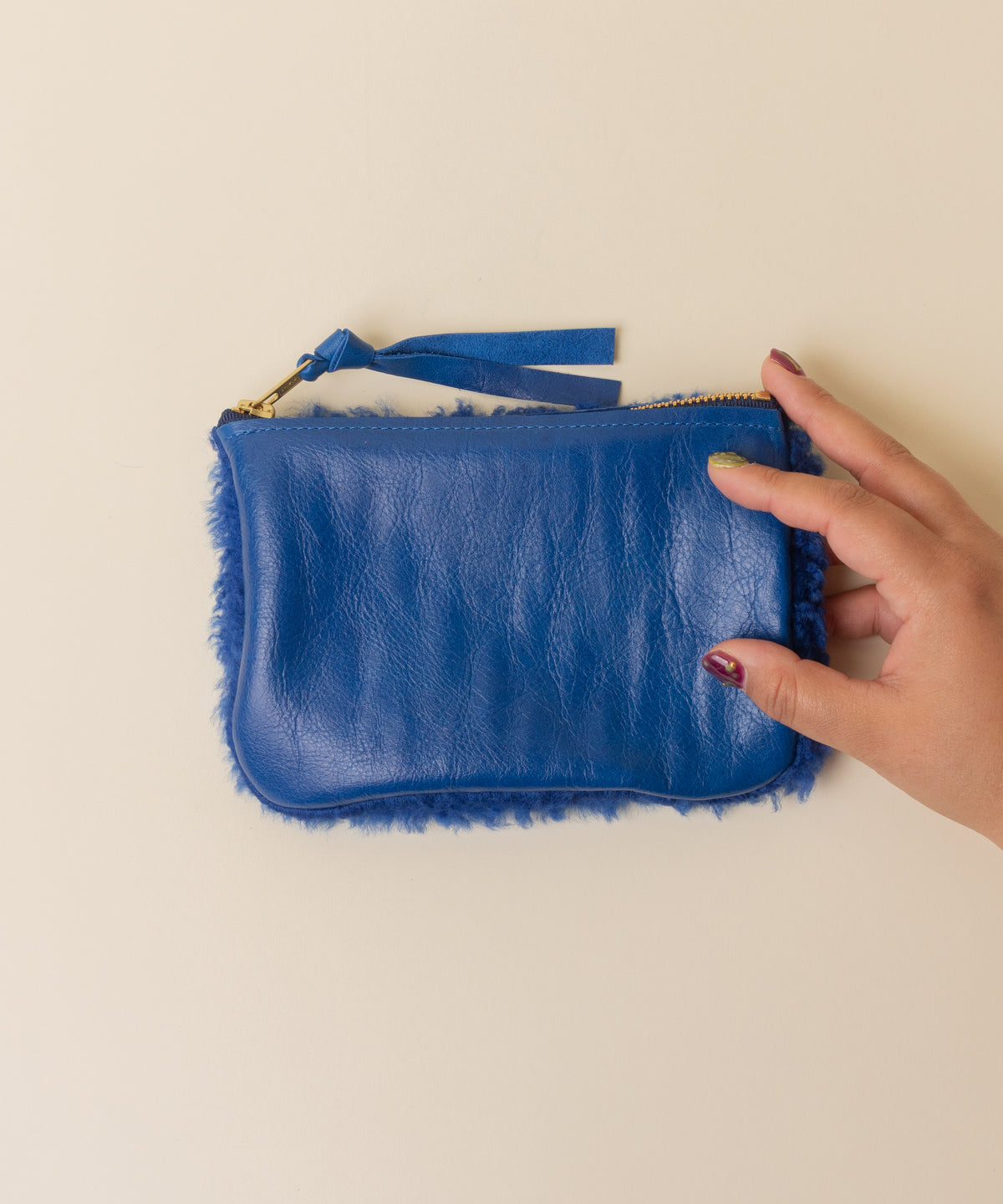 Cerulean/Cobalt Lambswool Essential Pouch