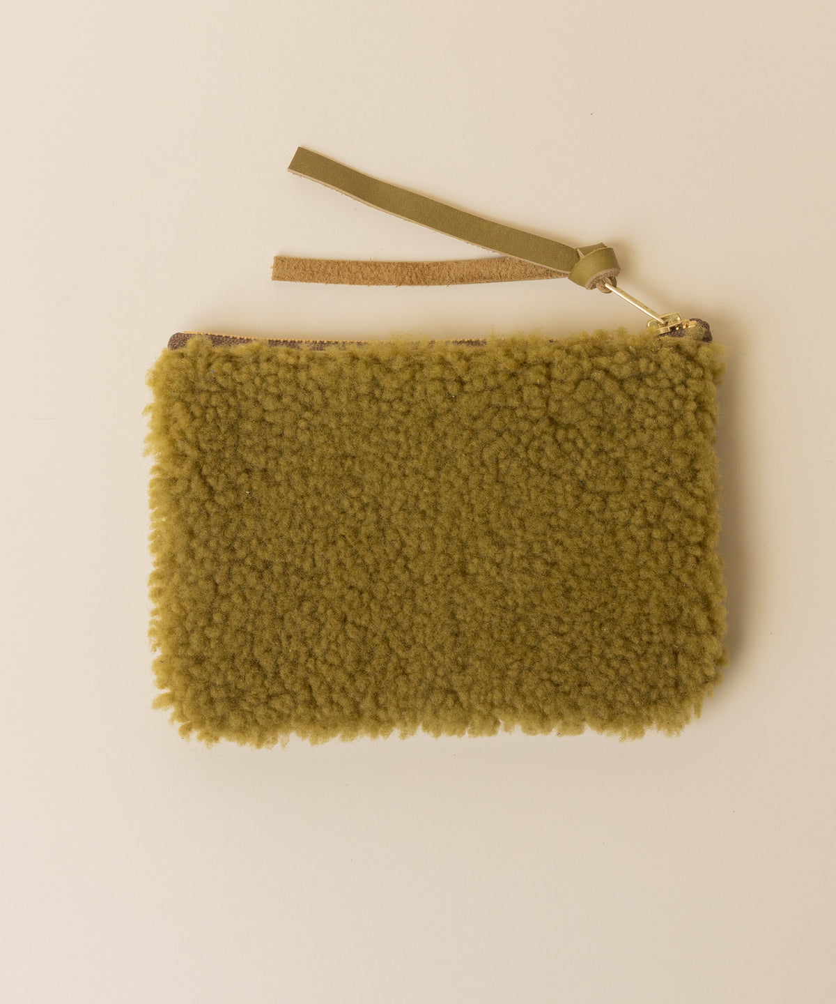 Tarragon/Kiwi Lambswool Essential Pouch