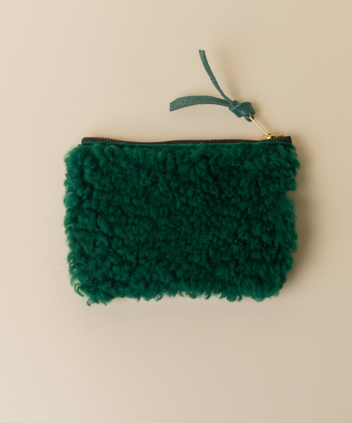 Malachite/Emerald Lambswool Essential Pouch