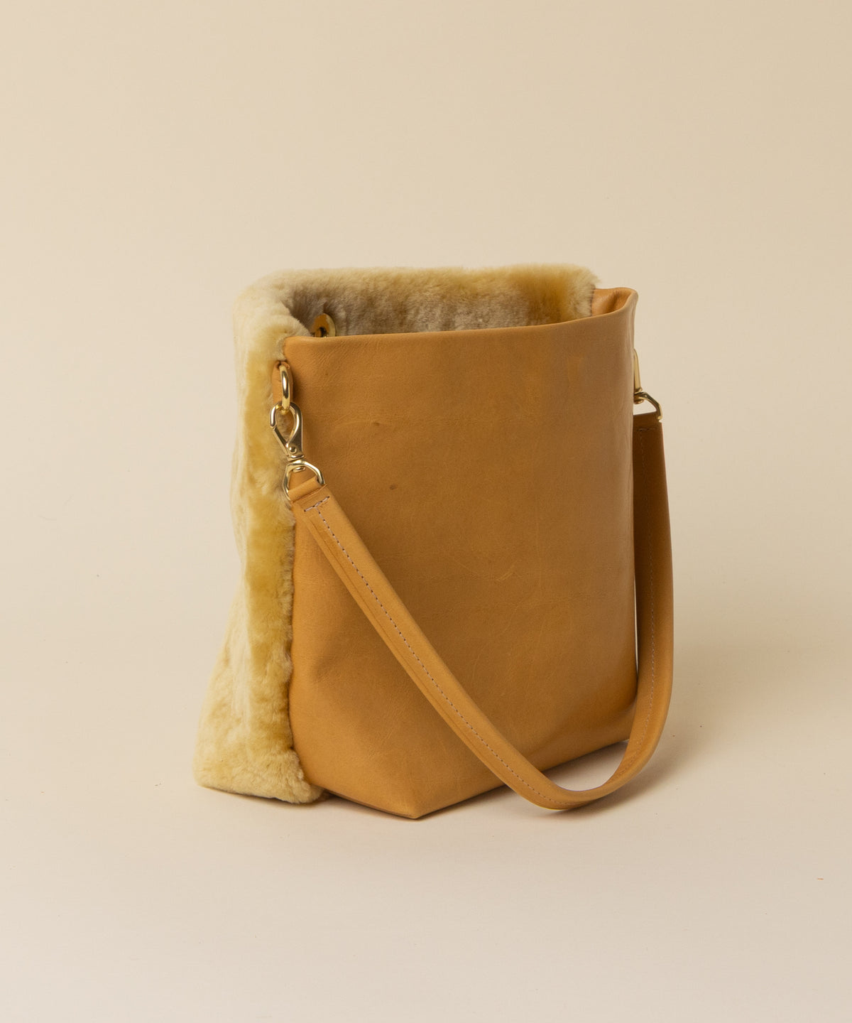 Citrine Shearling Party Bucket