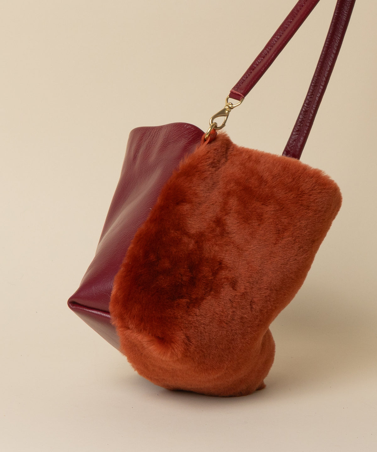 Saffron Shearling Party Bucket