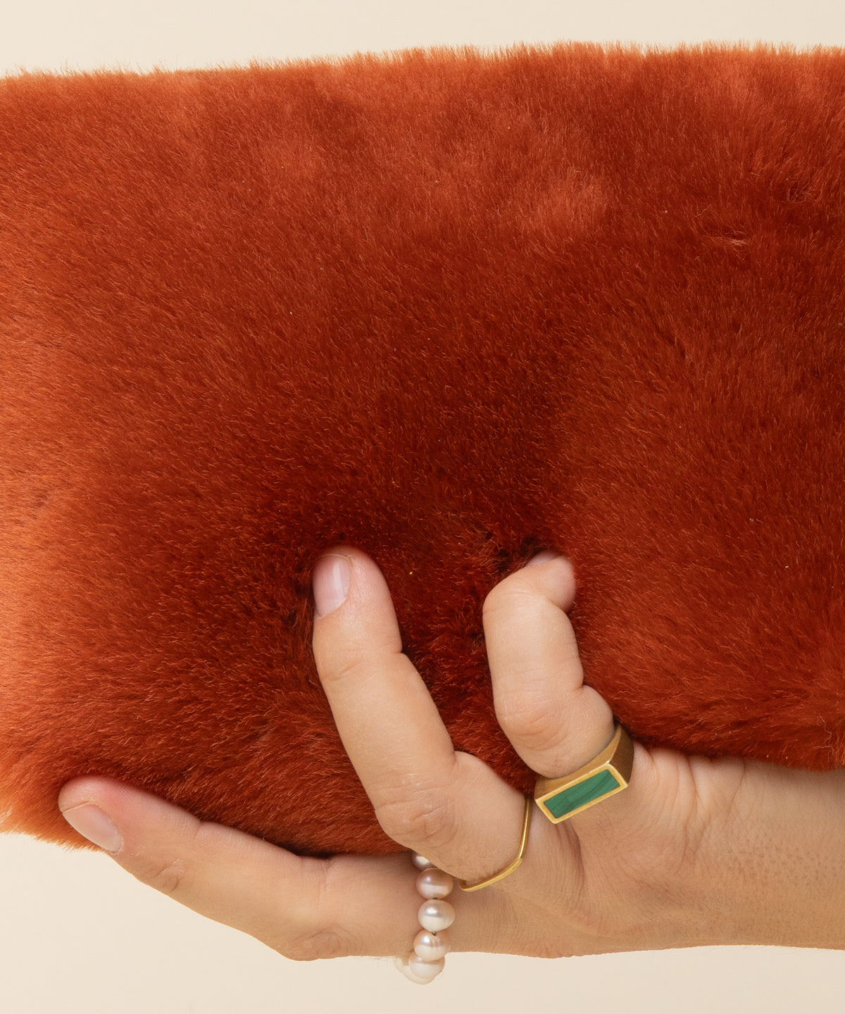 Saffron Shearling Party Bucket