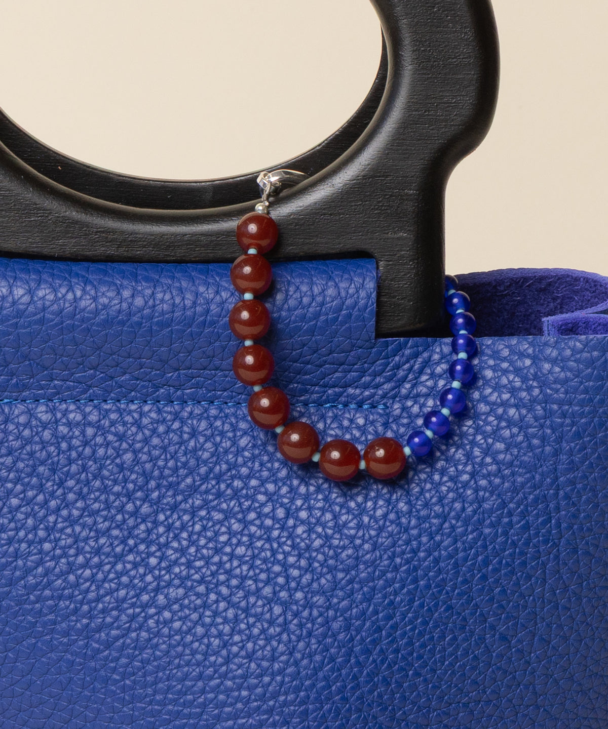 Regency Blue/Black Cherry Mini Picnic Tote