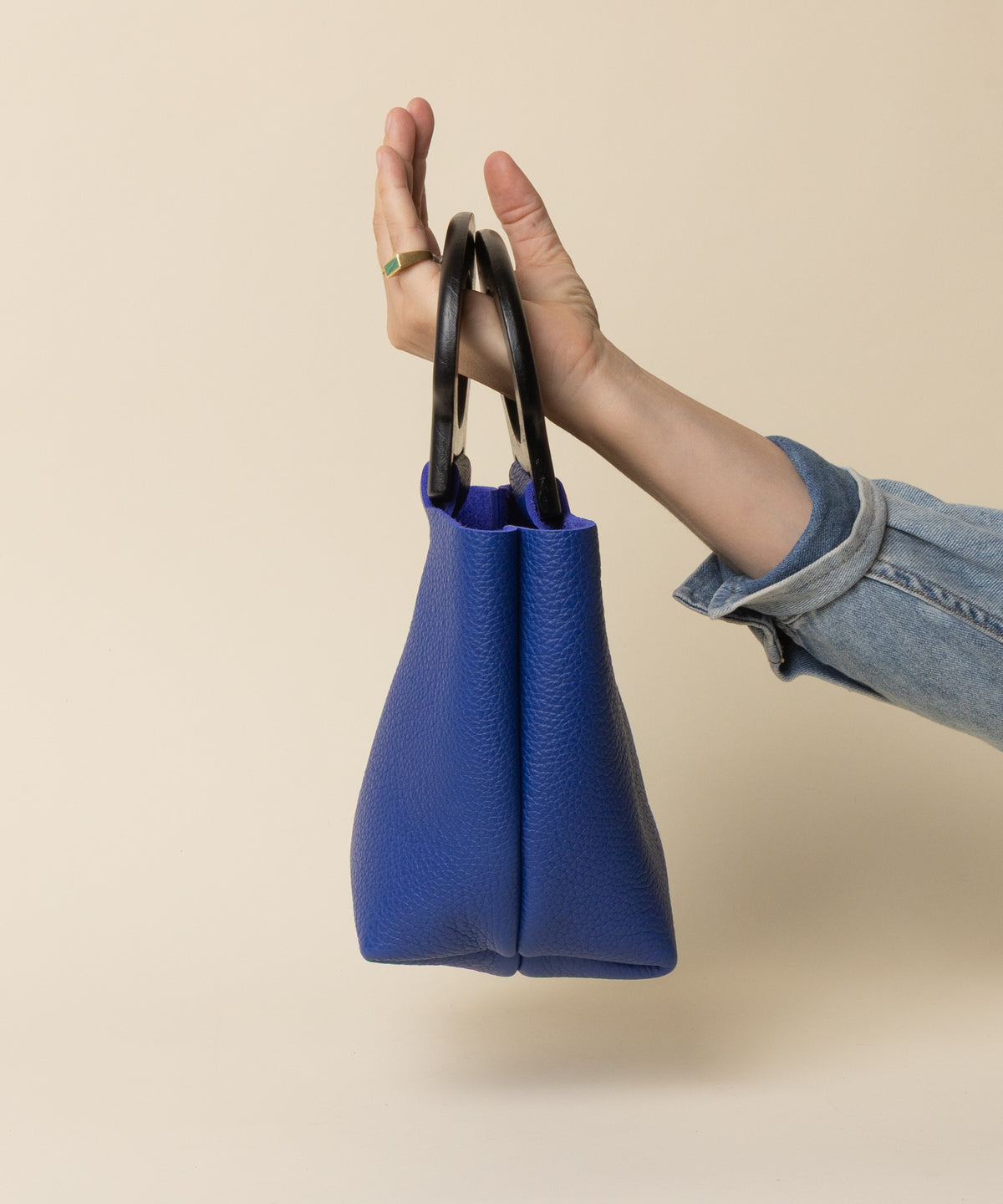 Regency Blue/Black Cherry Mini Picnic Tote