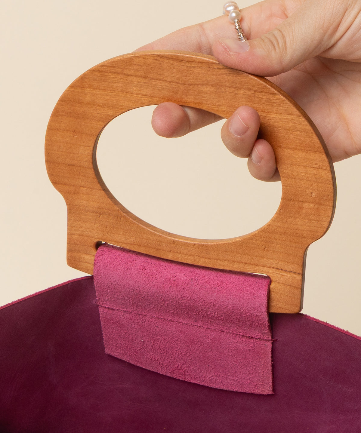 Raspberry/Cherry Crescent Woodie