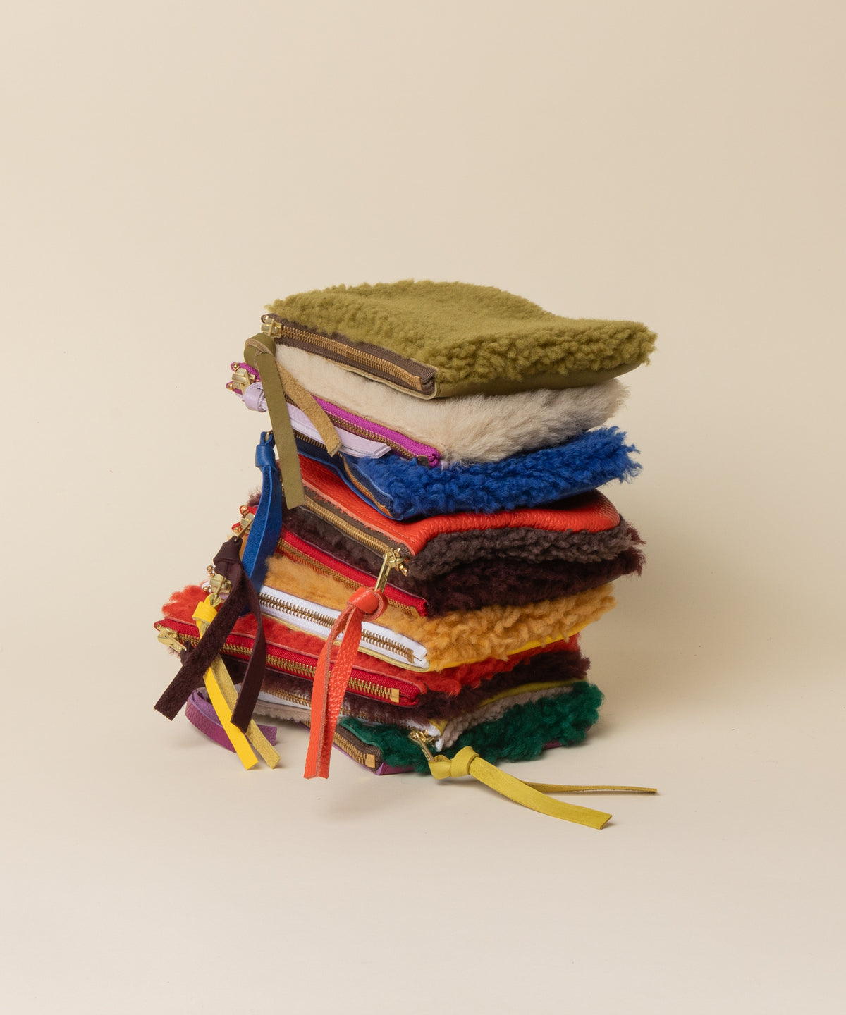 Canary/Ginger Lambswool Essential Pouch