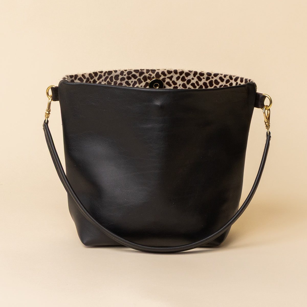 White Speckle/Black Party Animal Bucket