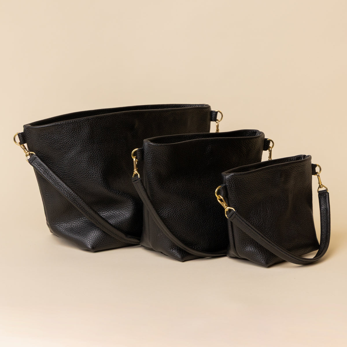 Black Pebble Grain Party Bucket