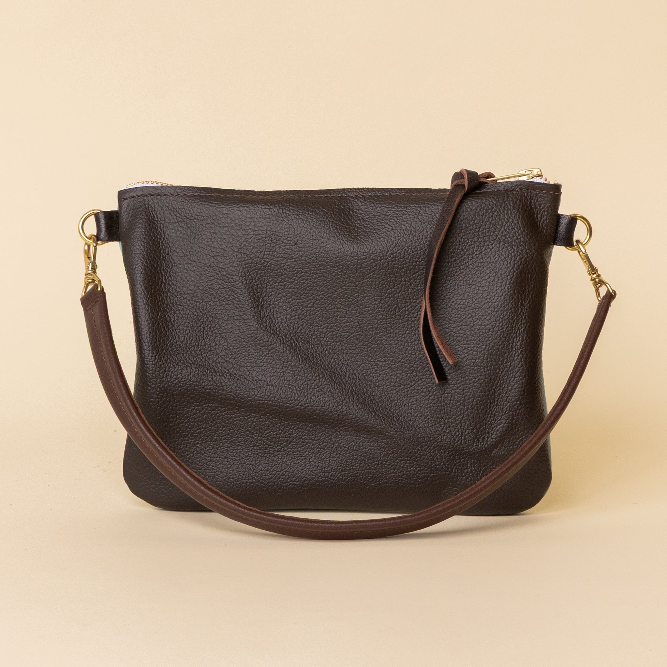 Mystic Blue/Upcycled Raisin Crossbody