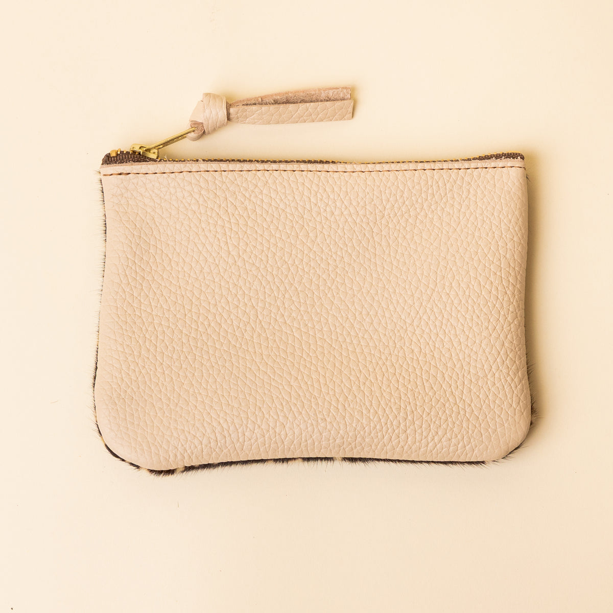 Brown Speckle/Ivory Essential Pouch