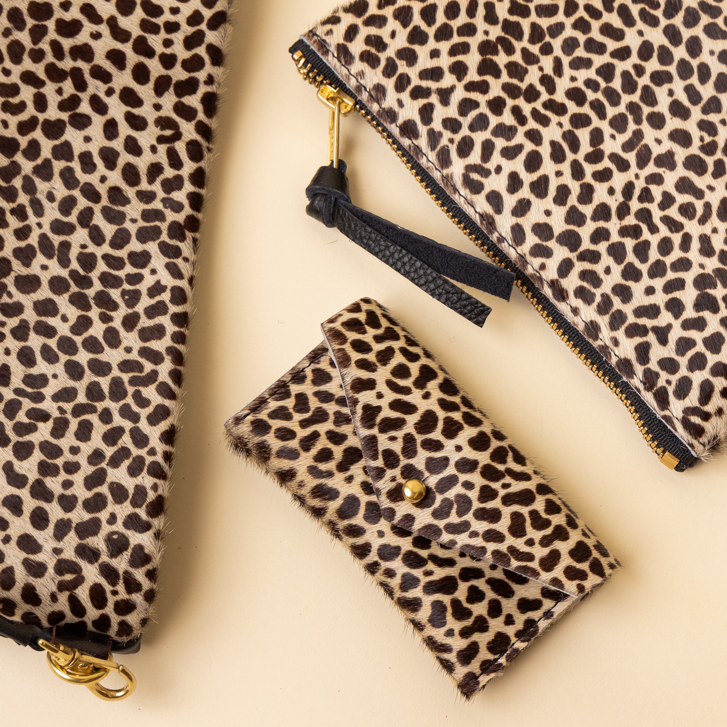 White Speckle Cardholder