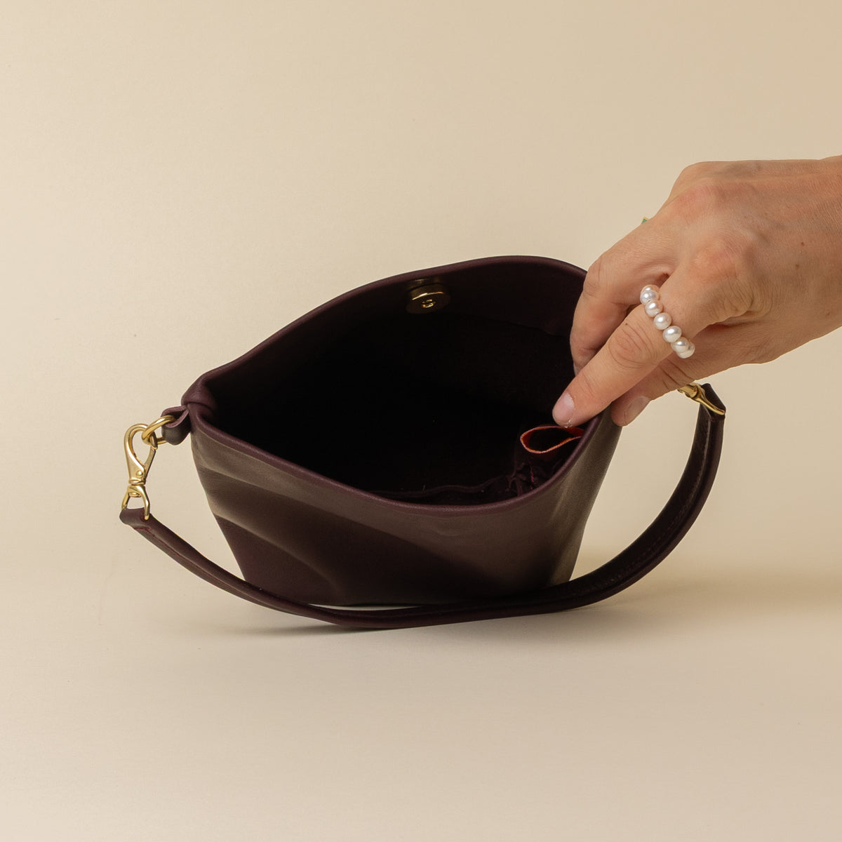 Maroon Little Sister Bucket