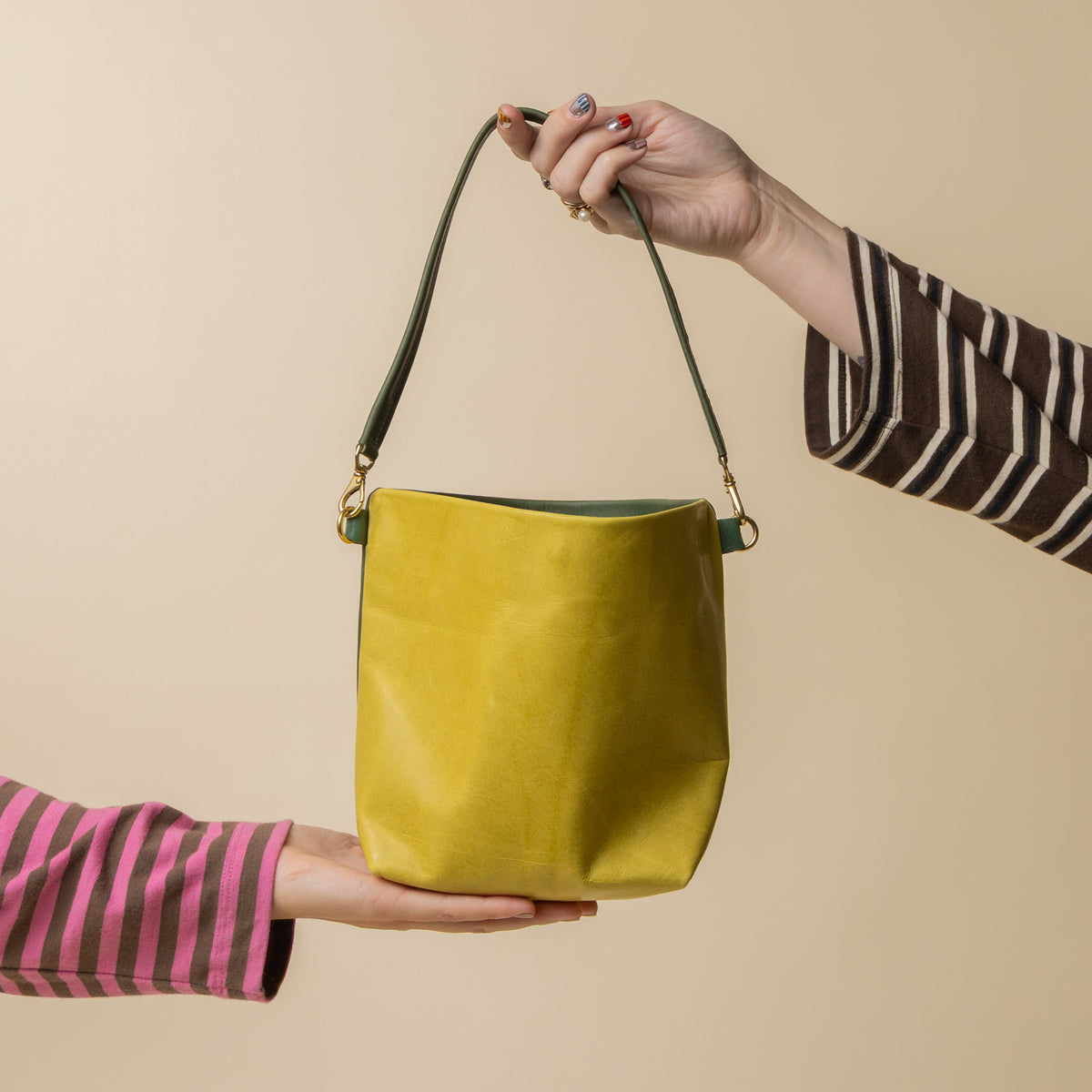 Chartreuse/Jade Party Bucket