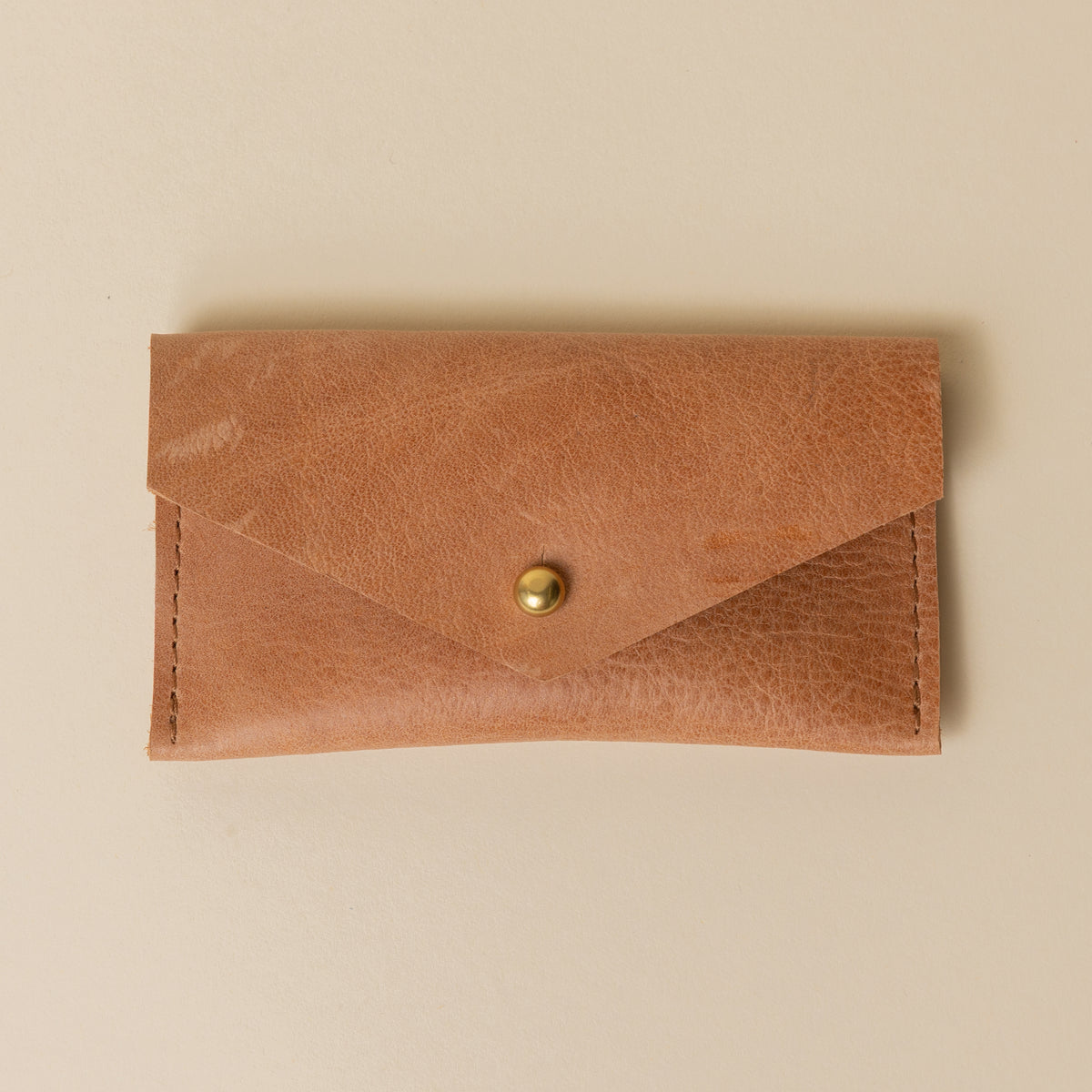 Rustic Camel Cardholder