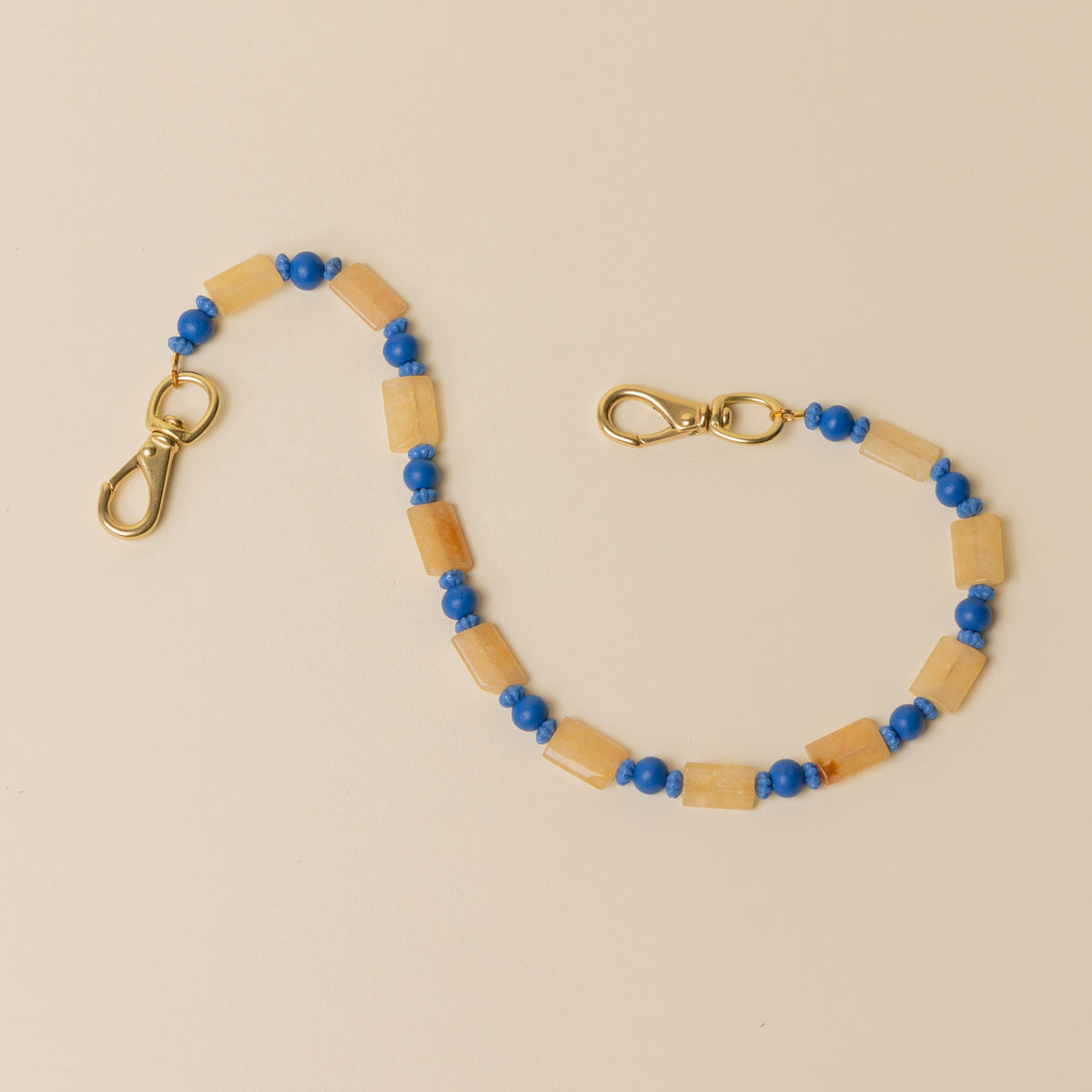 Cornflower Beaded Handle